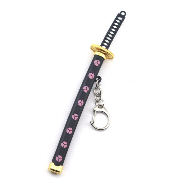 Zoro swords keychain lawless