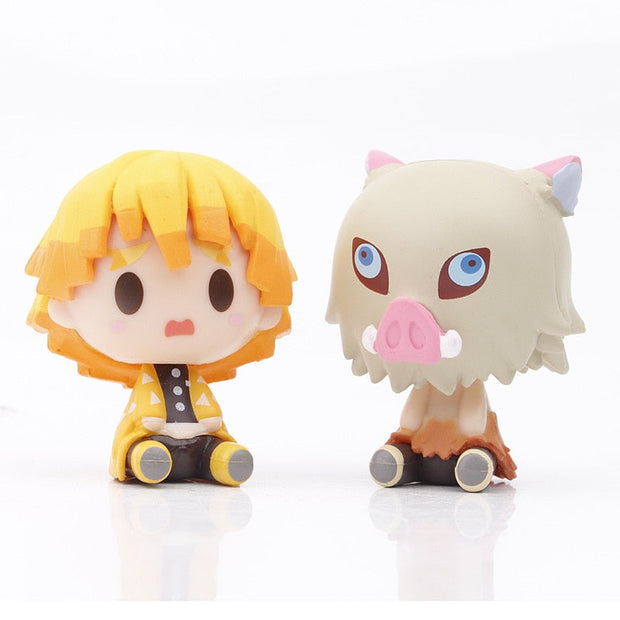 Demon Slayer 4ST Cute Figure Set lawless