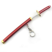 Zoro swords keychain lawless