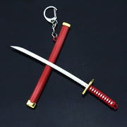 Zoro swords keychain lawless