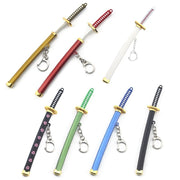 Zoro swords keychain lawless