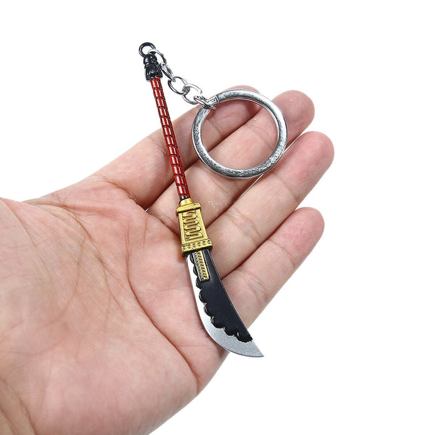 Whitebeard Sword Keychain lawless