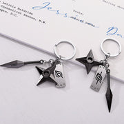 Kunai Shuriken Keychain lawless