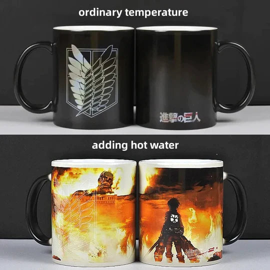 Attack on Titan Color Changing Ceramic Cup lawless