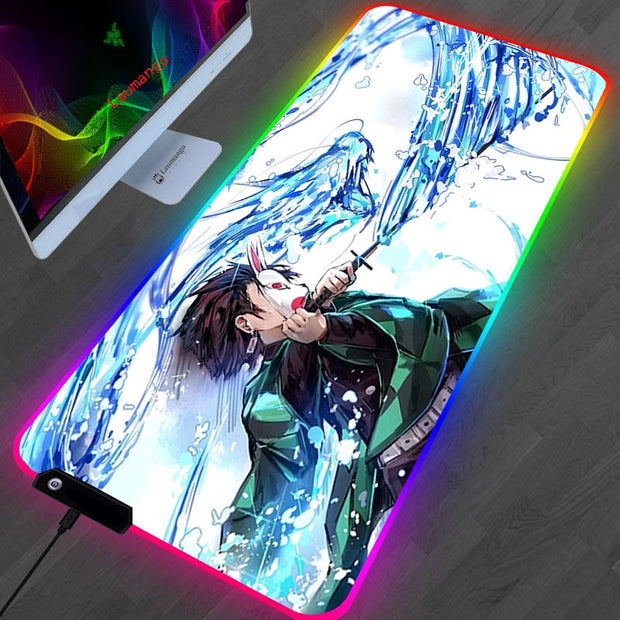 Demon Slayer LED Mouse Pad lawless