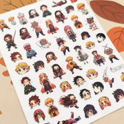 Demon Slayer Nail Stickers Set lawless