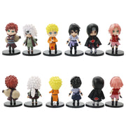 12 Pcs Kawaii Naruto Figures lawless